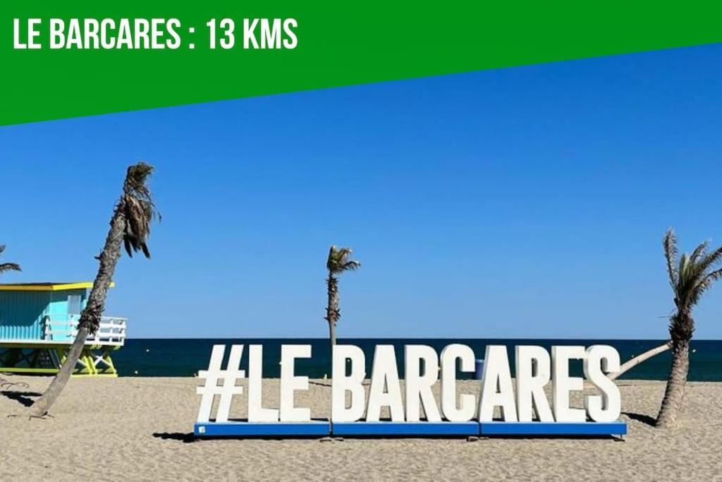 Le Carrousel - Apt Vue Mer - Plage A 10 M - Clim - Wifi Canet-en-Roussillon Exterior foto