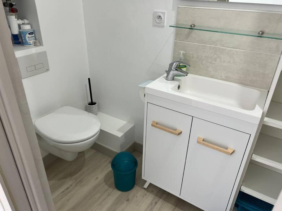 Le Carrousel - Apt Vue Mer - Plage A 10 M - Clim - Wifi Canet-en-Roussillon Exterior foto